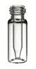 Short Thread Vial ND9, with Micro Insert, clear glass